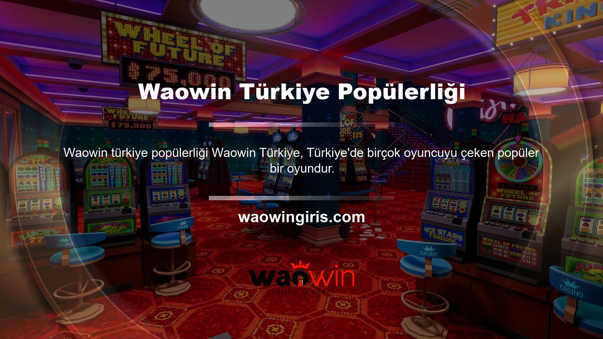En iyi bahis oranlarını, üyelere katılabileceğiniz ve kendi bahislerinizi yapabileceğiniz Waowin platformunda bulabilirsiniz